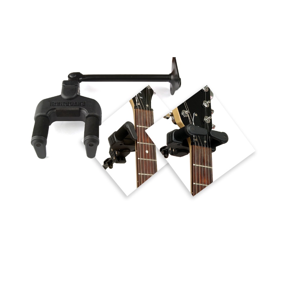 Hercules GSP40WB Plus Auto Grab Guitar Hanger (Used) - Image 2