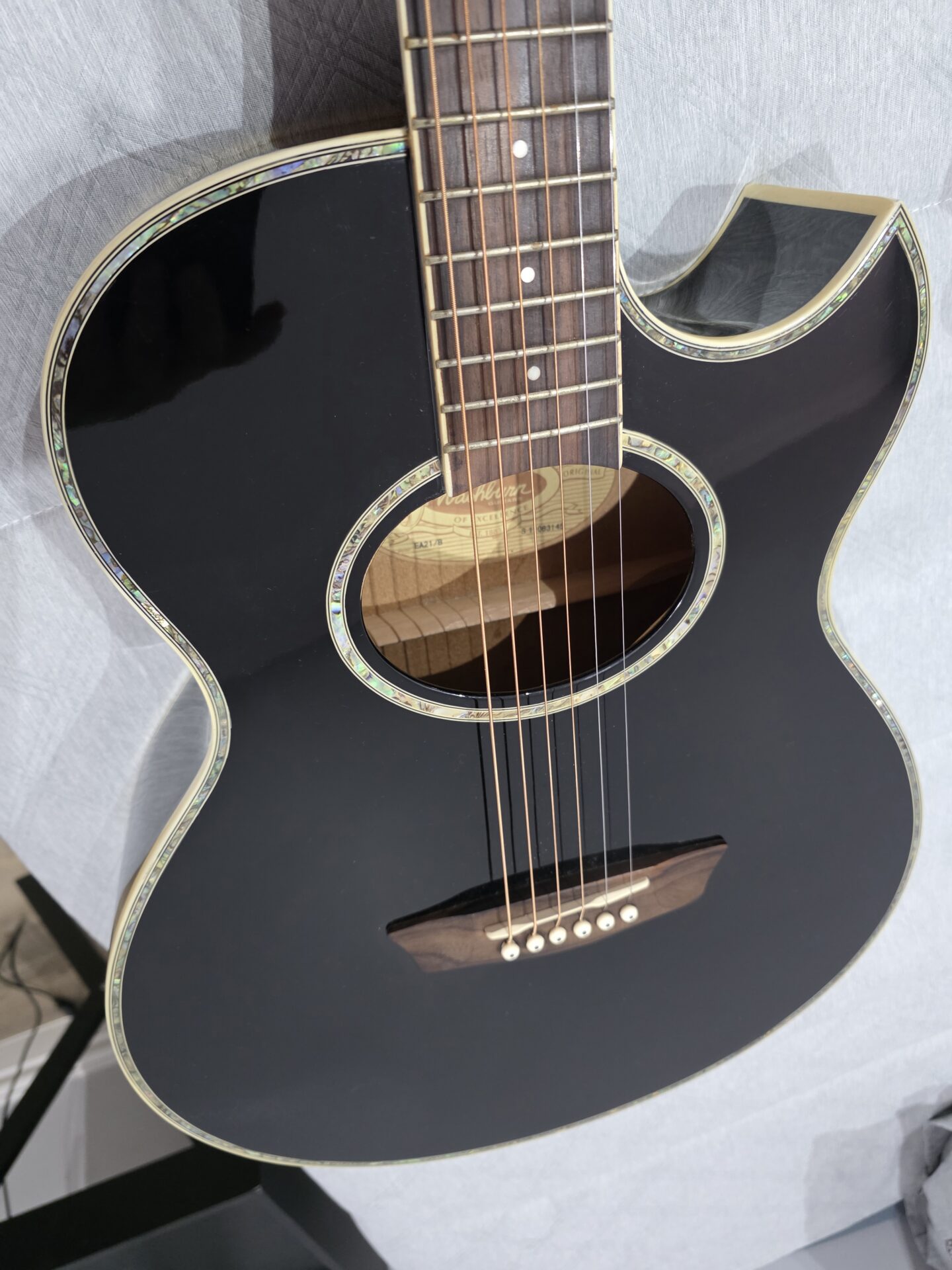 Washburn EA21 Spruce Top Acoustic Electric Guitar With 4-Band EQ (used) - Image 12